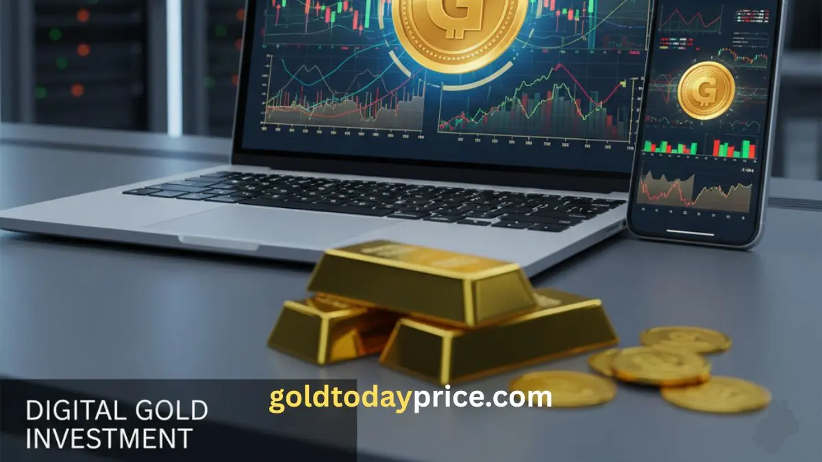 Chart showing Physical vs Digital Gold investment comparison
