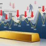 Gold price behavior during global recessions